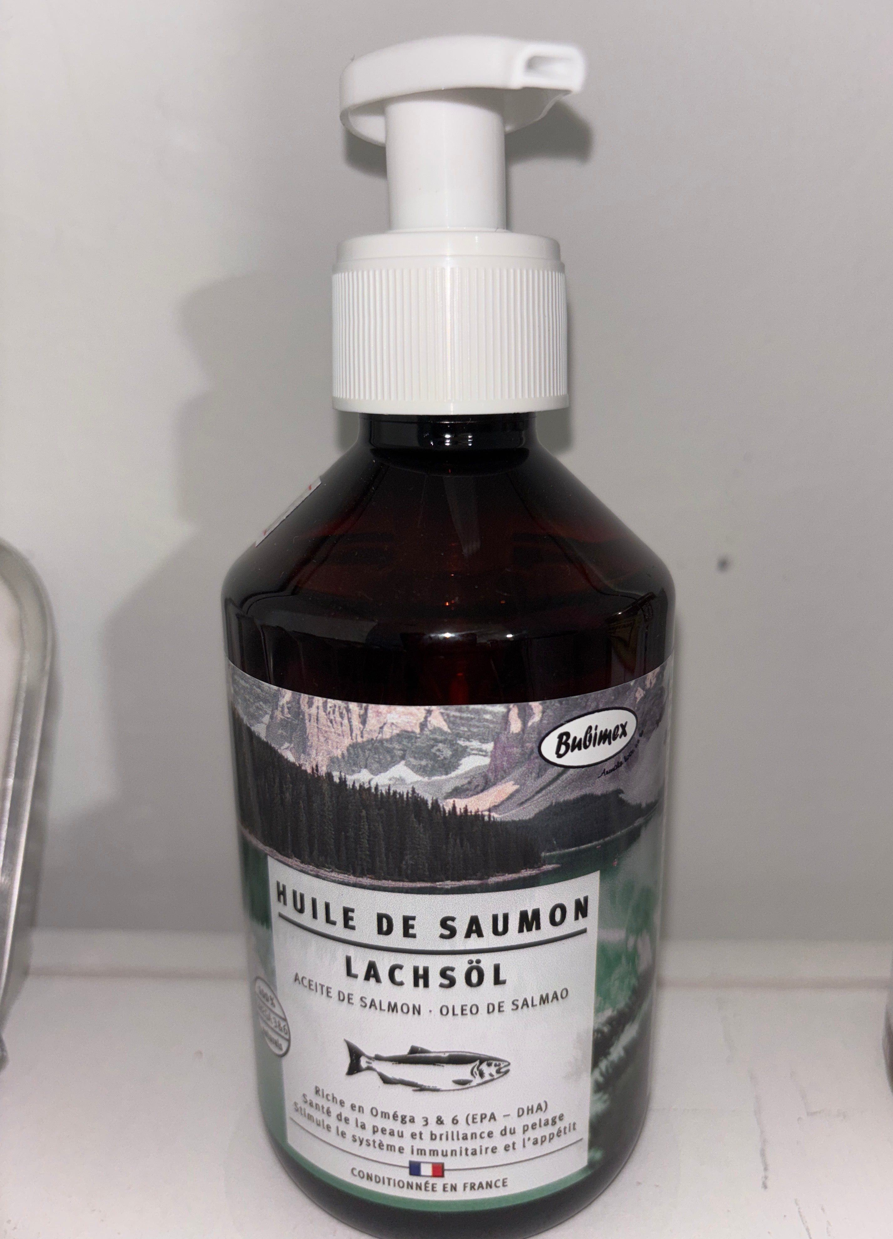 Aceite de salmón Bubimex 250ml