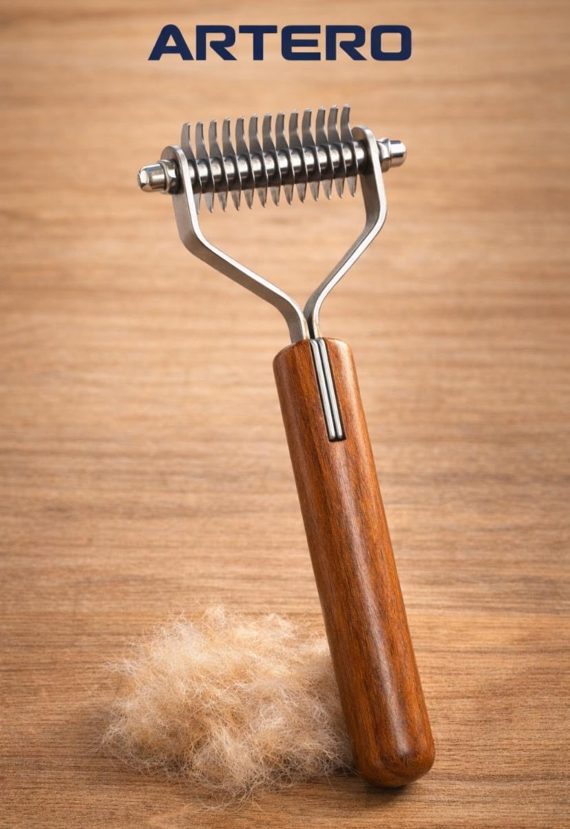 Rastrillo Deslanador para Perros Artero