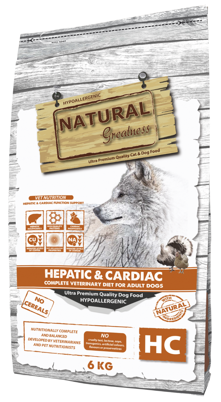 Dieta Hepatica y cardica para perros 6kg