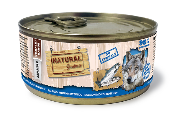 lata salmon monoproteica de 170g