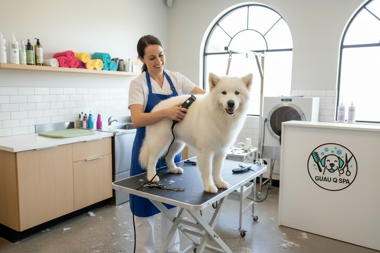 Peluquería Canina Premium en Pozuelo | Guau Q Spa – Estética y Bienestar Profesional