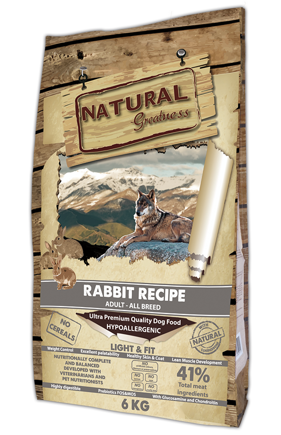 receta de conejo 6kg perros adultos